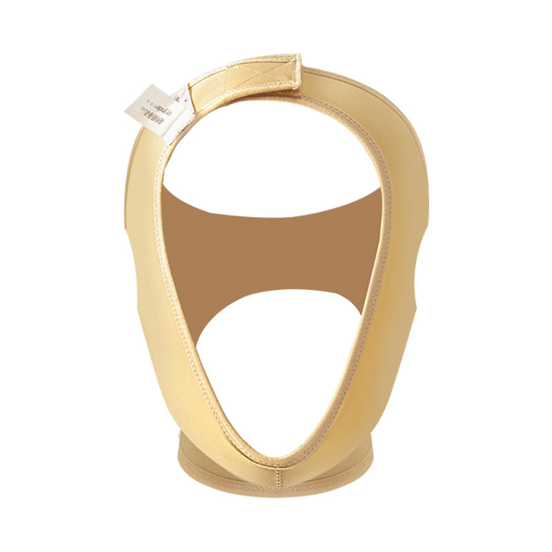V-line facelift headgear post-op bandage mask compression shaping facial jawline support breathable tightening