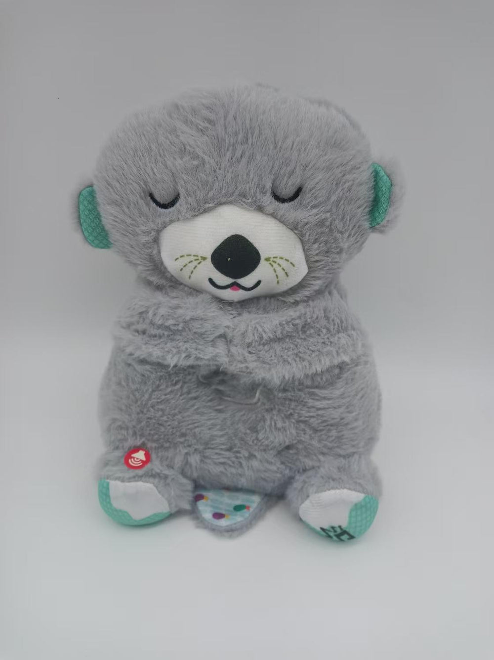 hot-selling breathing bear stuffed toys music breathing light otter koala doll capibala doll