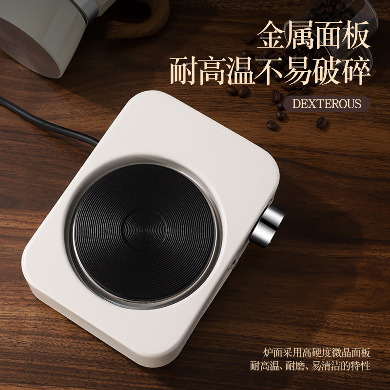 Multifunctional electric stove moka pot heating stove mini small electric stove for home tea maker knob tea stove electric tea stove