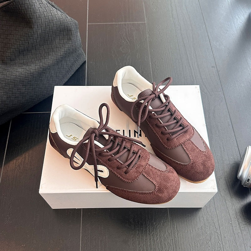 summer new arrival: plus size women's casual comfortable german army trainers (gats) - fashionable and versatile flats wholesale