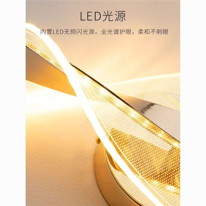 Creative new led wall lamp - bedroom, living room, staircase, background wall ambient lighting - modern, trendy, artistic bedside wall sconce