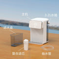 Silver screen stand-alone + water pipe + filter element + bracket