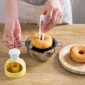 American-style donut mold, plastic hollow bread mold, round cake dough press mold, diy kitchen baking, cross-border e-commerce