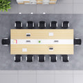 Saint li conference table and chair bench table meeting training table business casual modern reception negotiation table