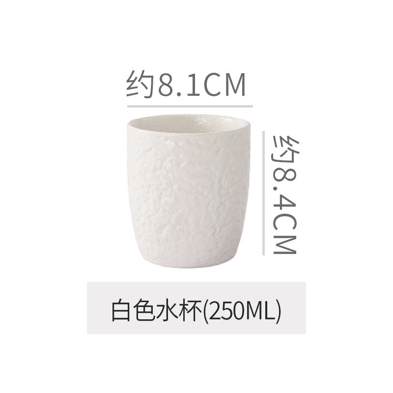 Rock pattern artistic conception cold dish plate creative classy sense hotel restaurant asymmetrical plate private dish ceramic tableware