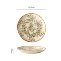 6inch plate-poleflower