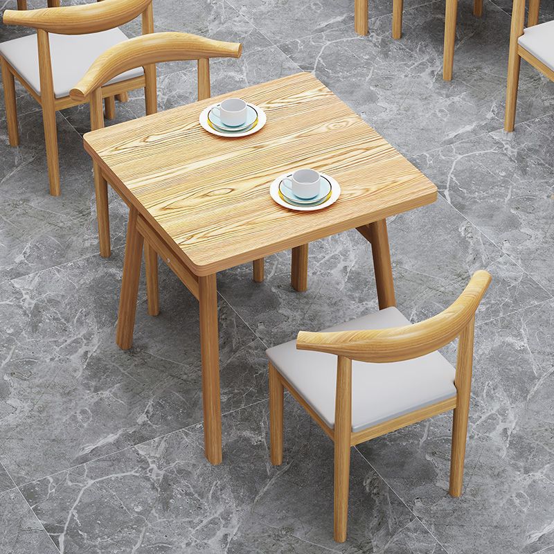 Complete dining table and chair combination Snack bar Milk tea breakfast shop restaurant table and chair canteen dining table and chair commercial restaurant table and chair
