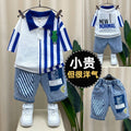 Boys' summer outfit set: stylish  new arrival - korean fashion, trendy short-sleeve, perfect for boys