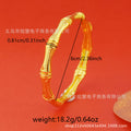 fashion bamboo bracelet summer bohemia sparkling version round beads open classyaccessible luxury bracelet bridal