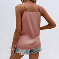 Aliexpress hot-selling women's summer new satin camisole - european and american style inner layer top - unique design