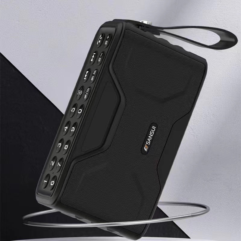 Shanshui s71 bluetooth speaker - digital karaoke, stereo sound, extended playtime, supports usb & tf card playback