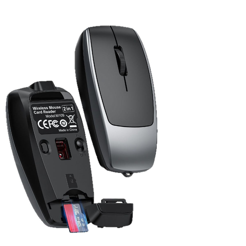 M109 bluetooth wireless mini mouse - creative gift, card reader, tablet mouse - cross-border e-commerce, ready to ship