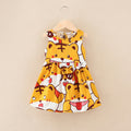 New summer girls' dresses: girls' sundresses, pink castle cotton dresses, princess kids' beach dresses