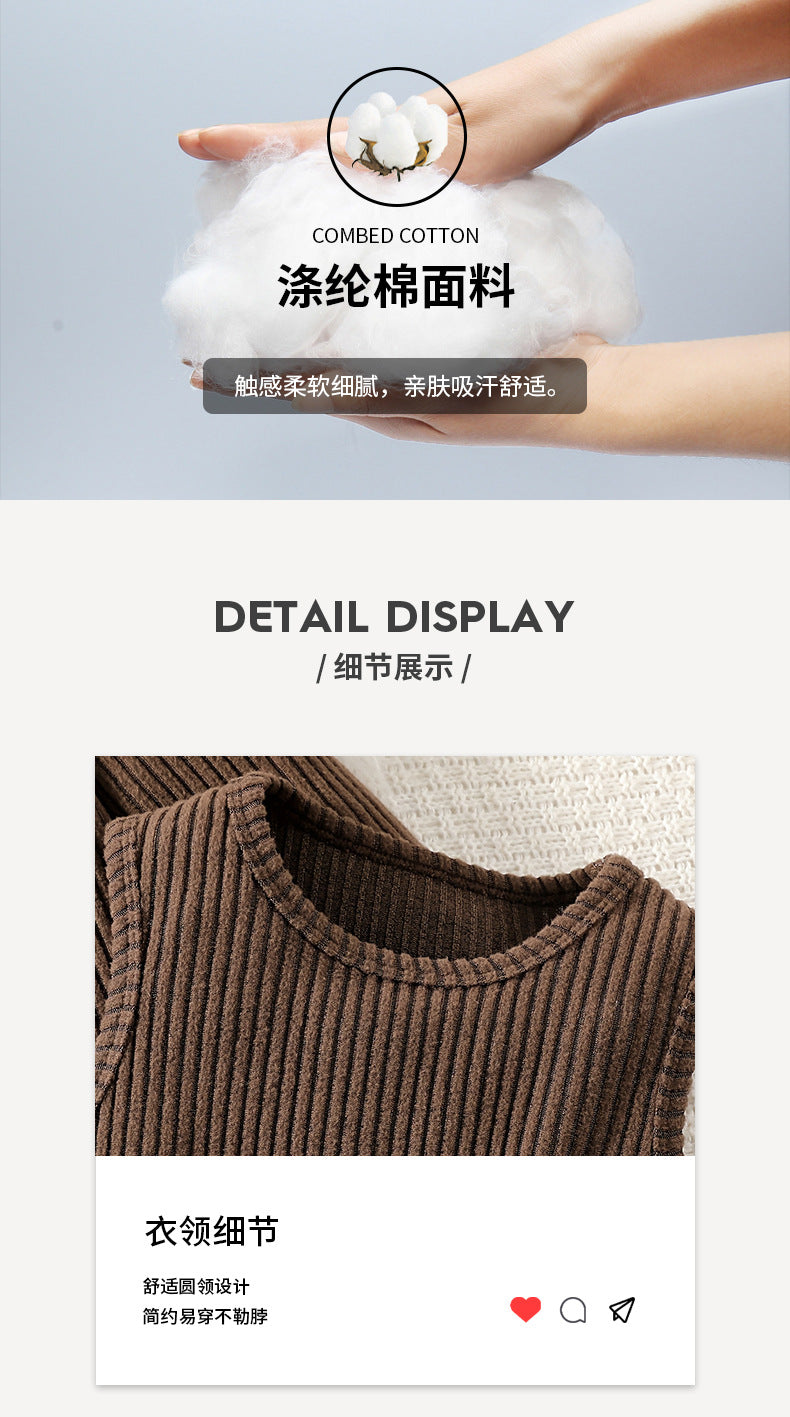 girl skirt suit brown pit stripes corduroy outwearpatchwork vest bows cute kids skirt