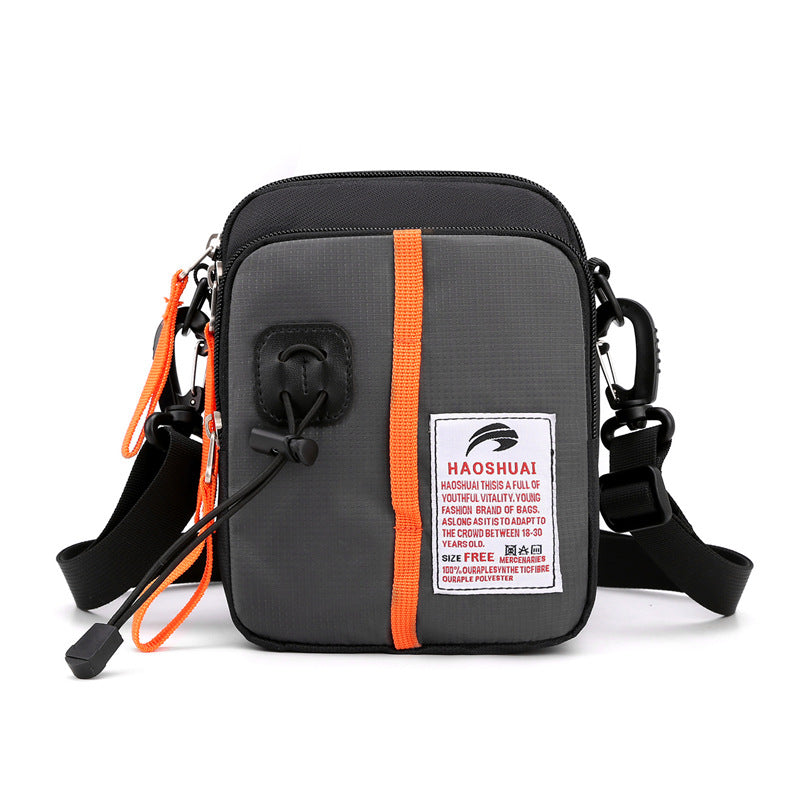 New trendy men and women shoulder bag casual fashion messenger bag multi-functional outdoor small bag sports travel bag