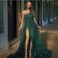 spring/summer new arrivals: european & american style one-shoulder slit maxi dress - evening gown, sequin cami dress, cocktail dress