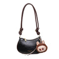 Super popular underarm bag, cute labubu pendant, fall and winternew arrivalaccessible luxuryniche style design, classy shoulder satchel bag