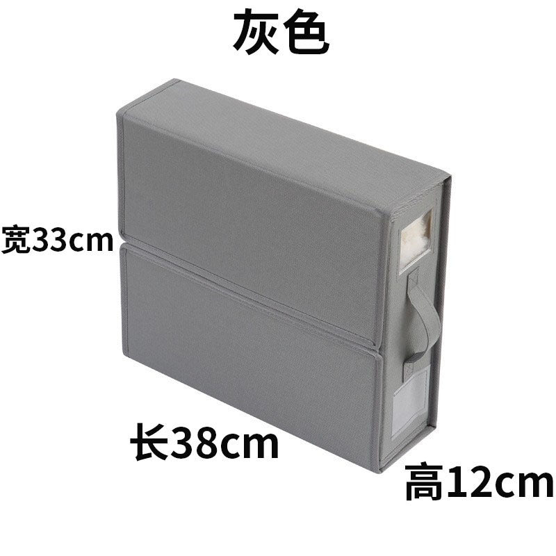 Cross-border non-woven bed sheet four-piece storage box foldable large-capacity clothing storage box bedroom finishing box