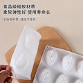 Silicone 6-cavity bunny mousse mold - diy halloween chocolate baking cake mold