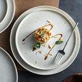 Kiln-turned-steak plate, creative western food plate, steak plate, commercial catering plate, for home ceramic dish plate