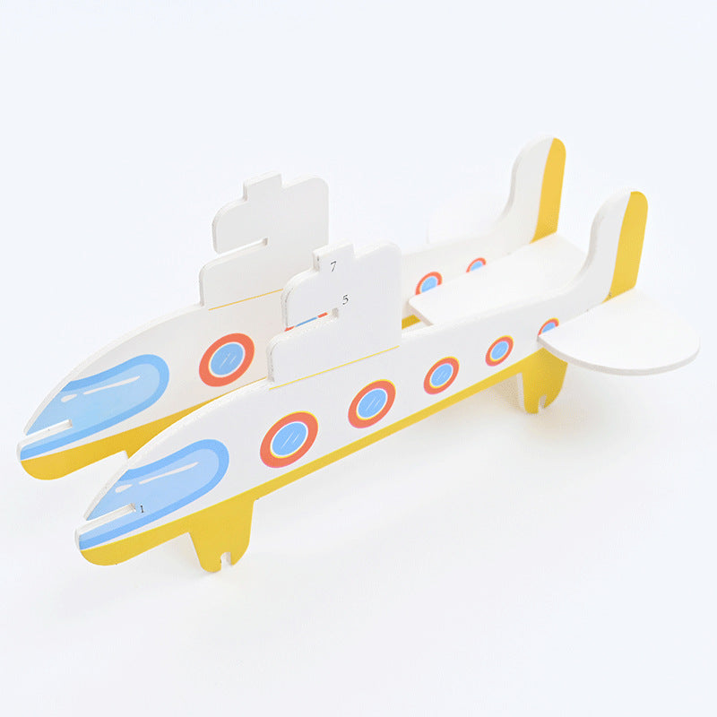 KT board glide plane kindergarten primary school science experiment classroom STEAM education handmade DIY material package production