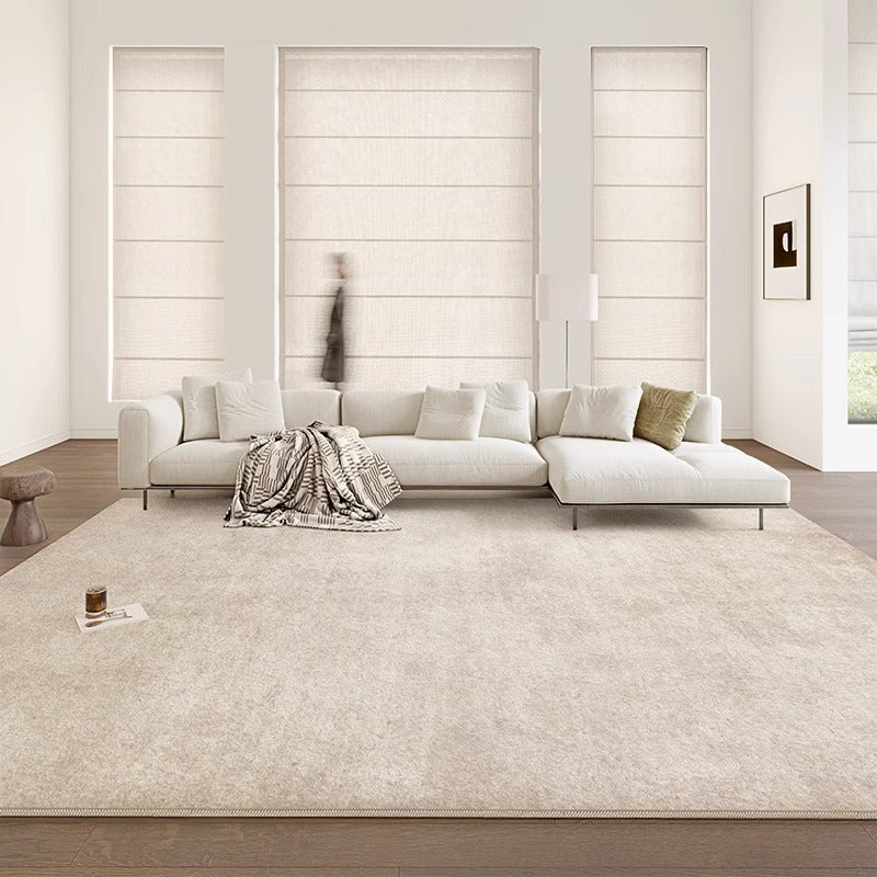 Carpet living room bedroom  new bedside light luxury high-end floor mat thick large area full coverage stain-resistant easy to care for