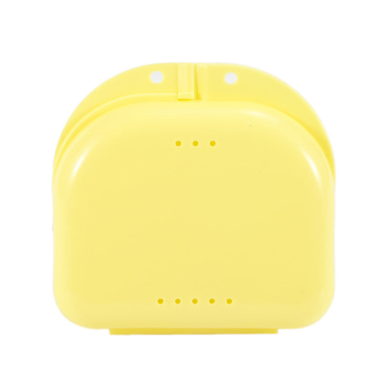Dental small and medium open tooth storage box, holder box, orthodontic braces, storage box, tooth tray box, denture placement box.