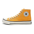 Dropshipping special: 1970s canvas high-top sneakers for men - glossy, retro korean style, versatile student shoes, trendy footwear for men