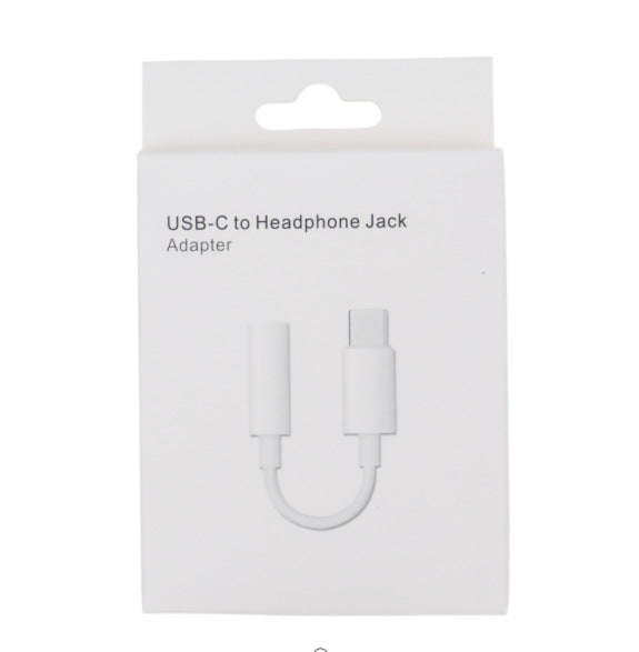 3.  5mm to type-c headphone adapter - compatible with apple, huawei, and xiaomi - wired audio cable with inline controls for music streaming