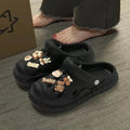 2025 women's summer slippers: super comfortable, cute, casual, versatile, indoor/outdoor, non-slip, clogs, thick sole