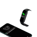 High-style smart bracelet for women, compatible with xiaomi phones via bluetooth, featuring health monitoring and heart rate tracking