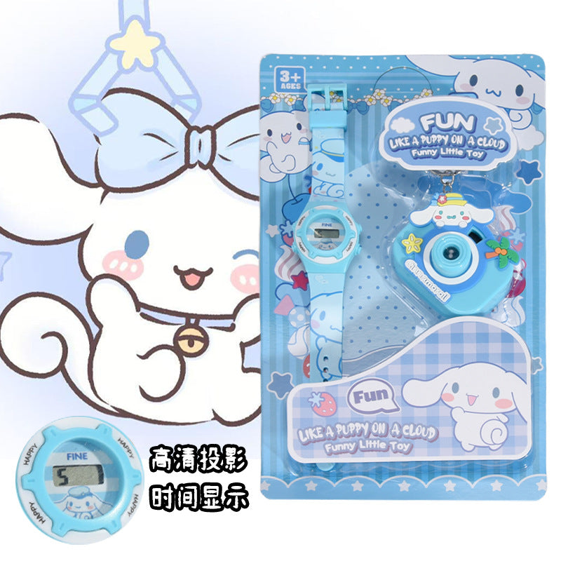 Cartoon projector camera - perfect birthday gift for kindergarten and elementary school students, class party favors, event prizes, educational watch toy