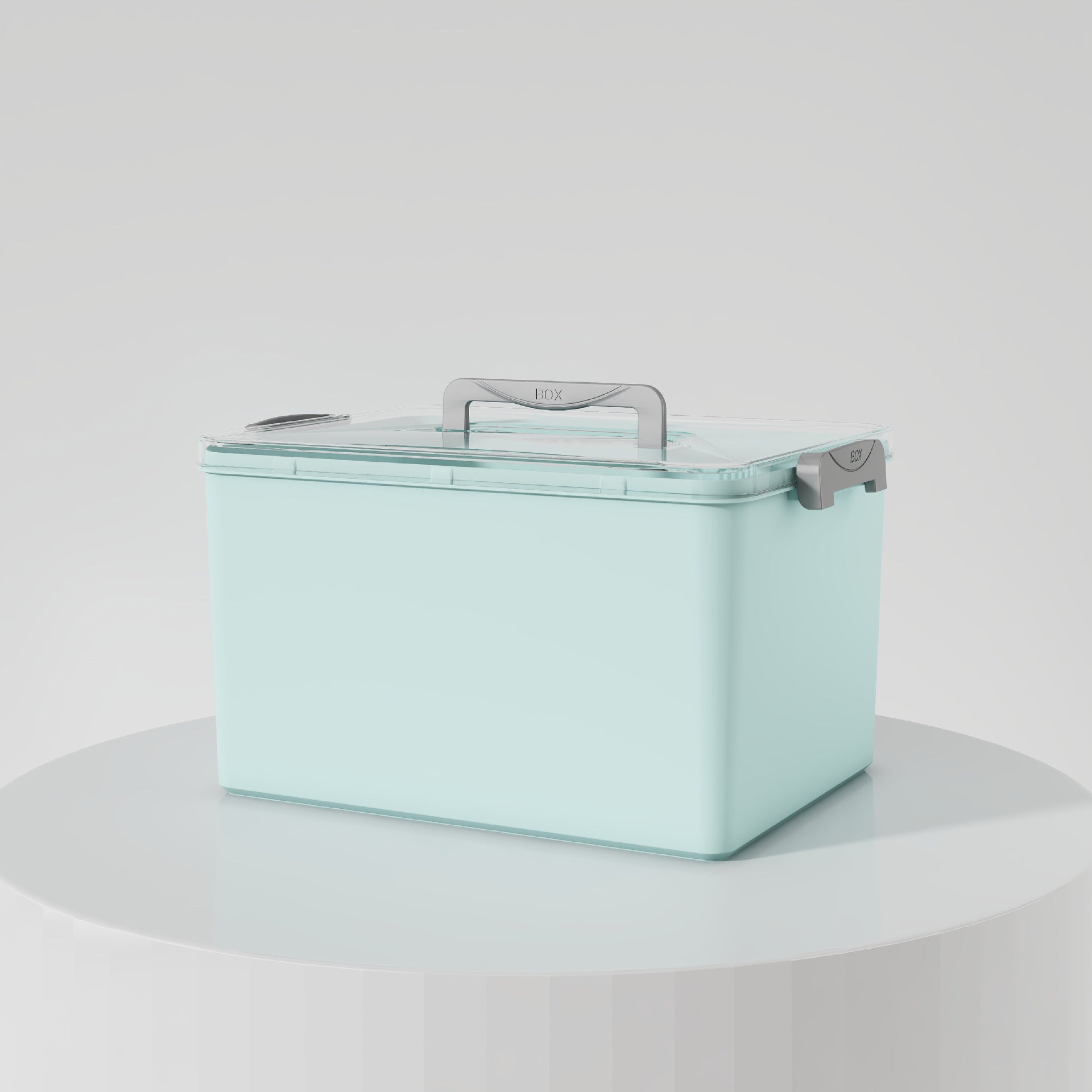 Customizable 43 colors optional storage box household plastic PET finishing box snacks clothes storage box