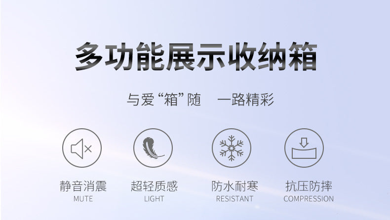 Aluminum alloy air box drone aluminum box instrument equipment box multifunctional aluminum alloy storage box