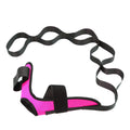 Yoga stretching strap - segmented resistance band for ligament stretches, ankle joint correction, and rehabilitation training