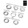 Wholesale heart rings: european & american cross-border jewelry, personalized alloy rings with diamond accents, fishtail & star stackable rings, high-end women's finger rings
