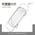Drain basket, vegetable basin, kitchen dishes, drain rack, tableware, telescopic multi-functional stainless steel sink, pool drain rack