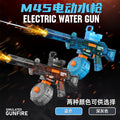 electric water gun self-priming continuous mp45 charging summer toys large capacity boys and girls outdoor summer toys