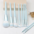 Black yao 7-piece set of brushes, loose powder brush, contour brush, beauty tool, even powder dotting brush, eye shadow brush, makeup brush