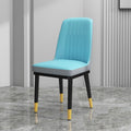 [reinforced carbon steel integrated frame + gold legs] blue front + gray back