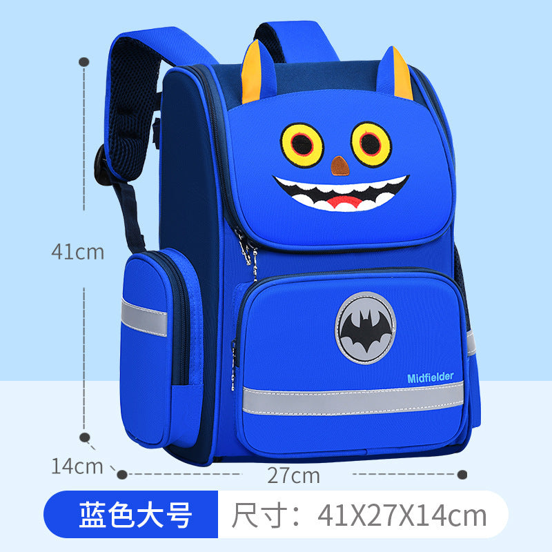 foreign trade children's schoolbag school girl princess large capacity ultra-light load-reducing spine-protecting primary school student schoolbag wholesale