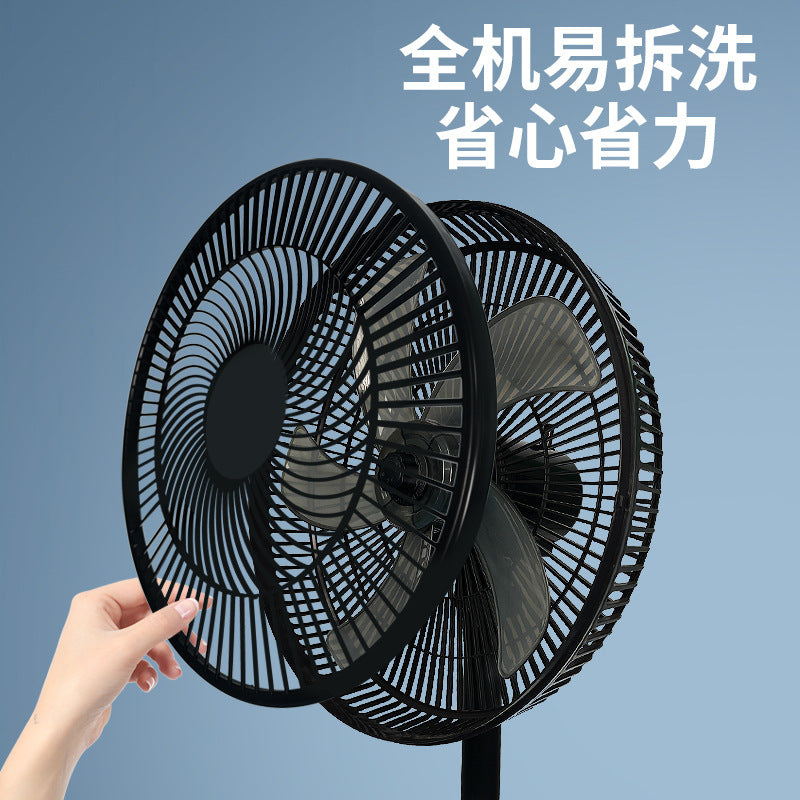 foreign trade intelligent timing electric fan vertical high wind power energy-saving remote control 16inch floor fan wholesale gifts