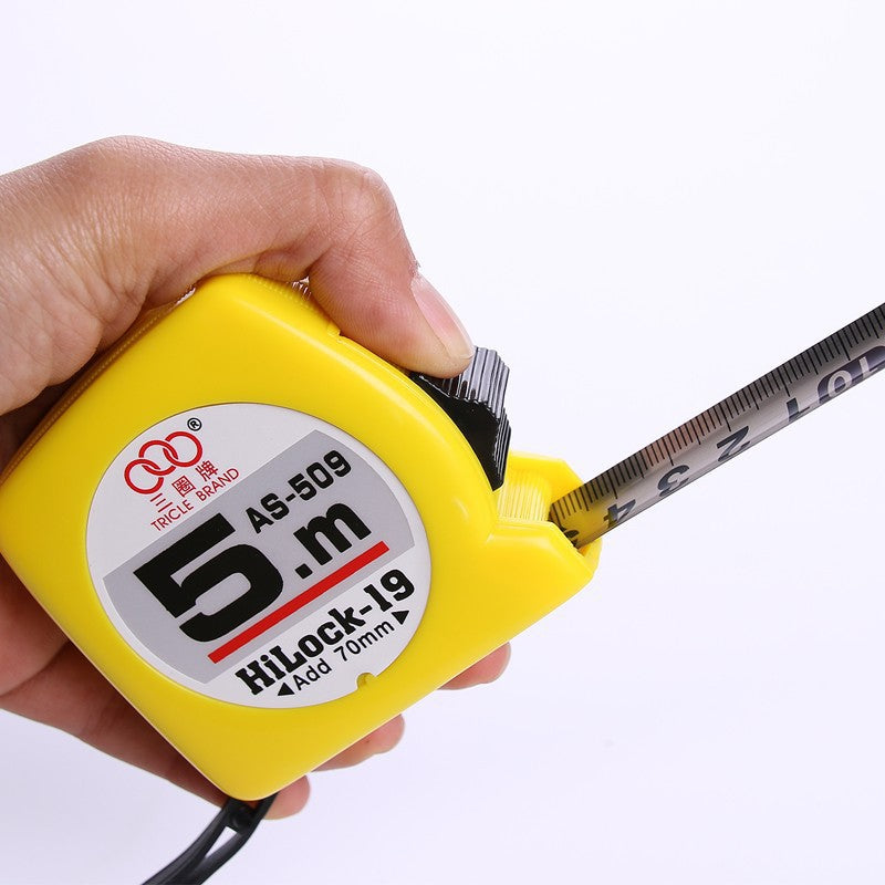 Three-circle tape measure 302 metric high-precision waterproof and rust-proof small pull ruler for home mini tape measure 2.3m 5m