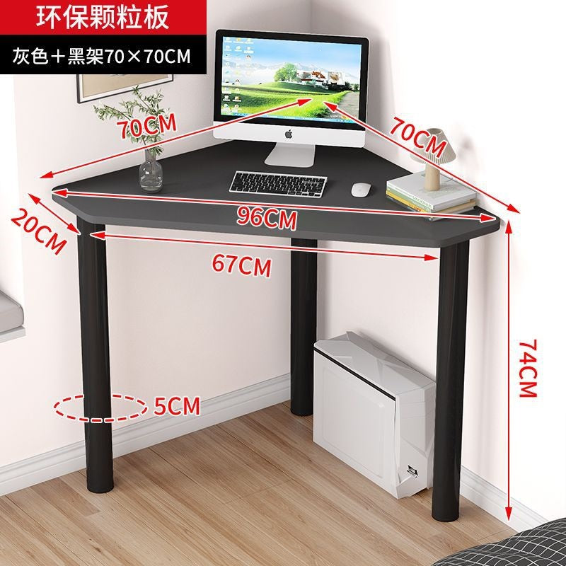 Computer desk for homesmall apartment mini office desk corner curved casualmodern triangular corner corner desk
