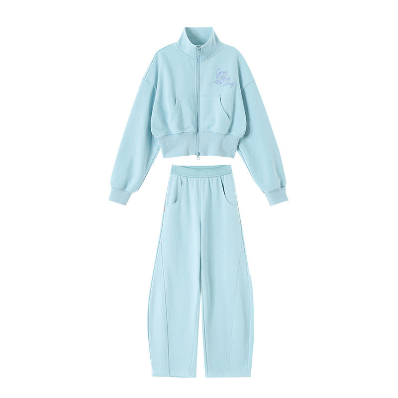 Girls' fall outfit set: stylish and trendy two-piece activewear for girls (sizes for older kids,  collection)