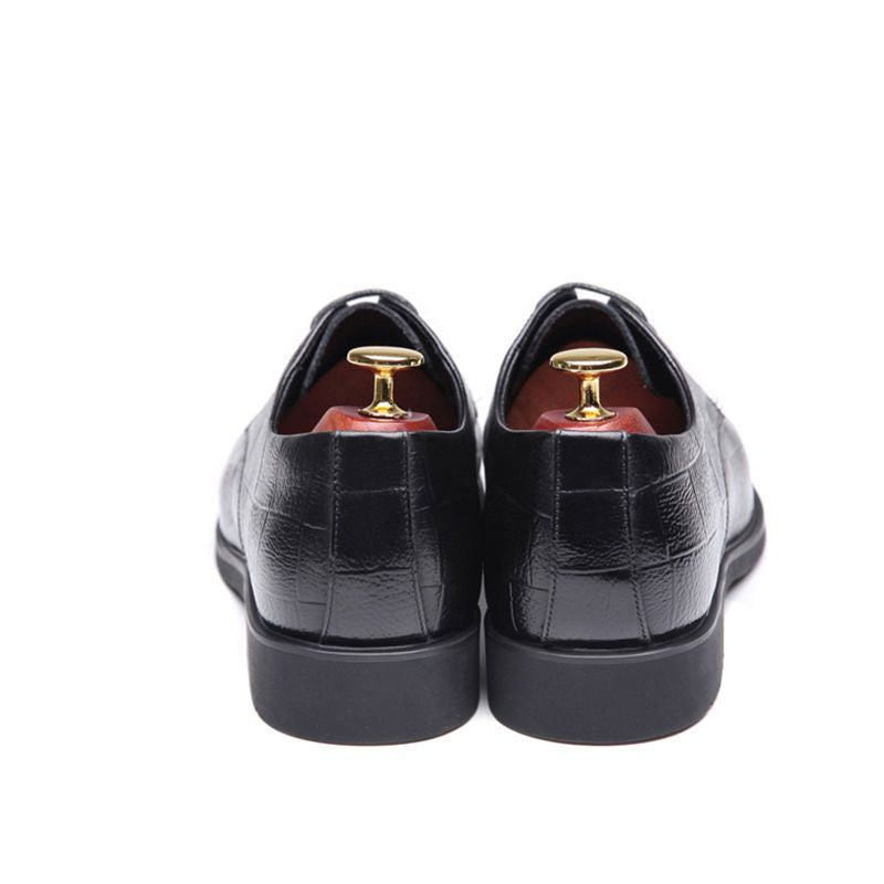 Clearance sale: men's leather shoes - new korean style business shoes, trendy and versatile formal & casual leather flats
