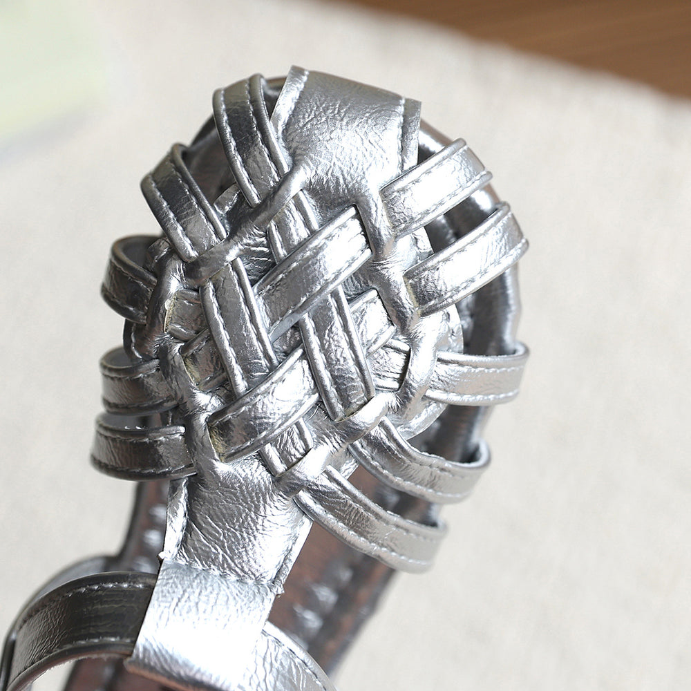 Girls' sandals: new  summer collection - closed-toe roman sandals, breathable and non-slip beach shoes for little girls, kids' footwear