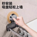 Suction cup for drying socks handy gadget balcony for home windproof stainless steel socks drying rack foldable multi-clip clothes hanger