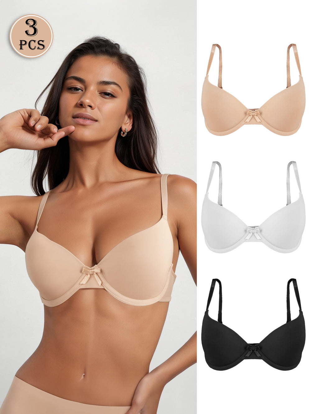 export large bust underwear underwire bra anti-sagging push-up bra plus size bra for women