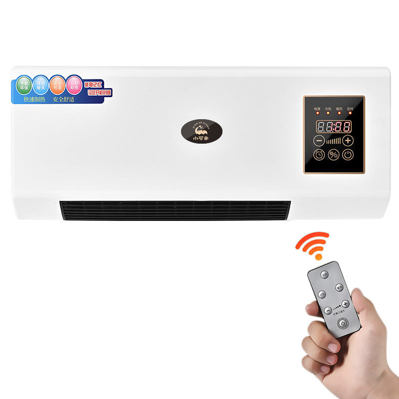 Us standard cross-border mobile hot and cold air heater, bathroom heater, home bedroom wall-mounted energy-saving heater